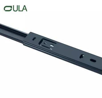 27mm 2 Fold Slim Telescopic Channel Drawer Slide 27 mm 2 veces la diapositiva del cajón del canal telescópico delgada
