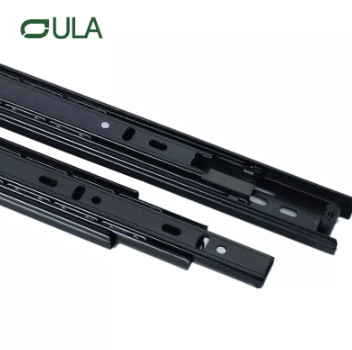 35mm 3-fold Full extension telescopic drawer slide Diapositiva de cajón telescópico de extensión de 35 mm 3 veces