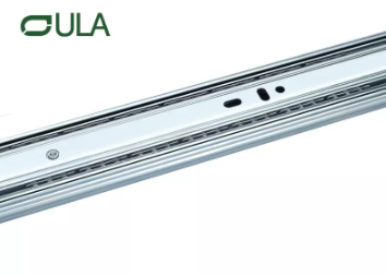 3-Fold Telescopic Ball Bearing Drawer Slide Diapositiva de cajón de rodamiento de bolas telescópico 3 veces