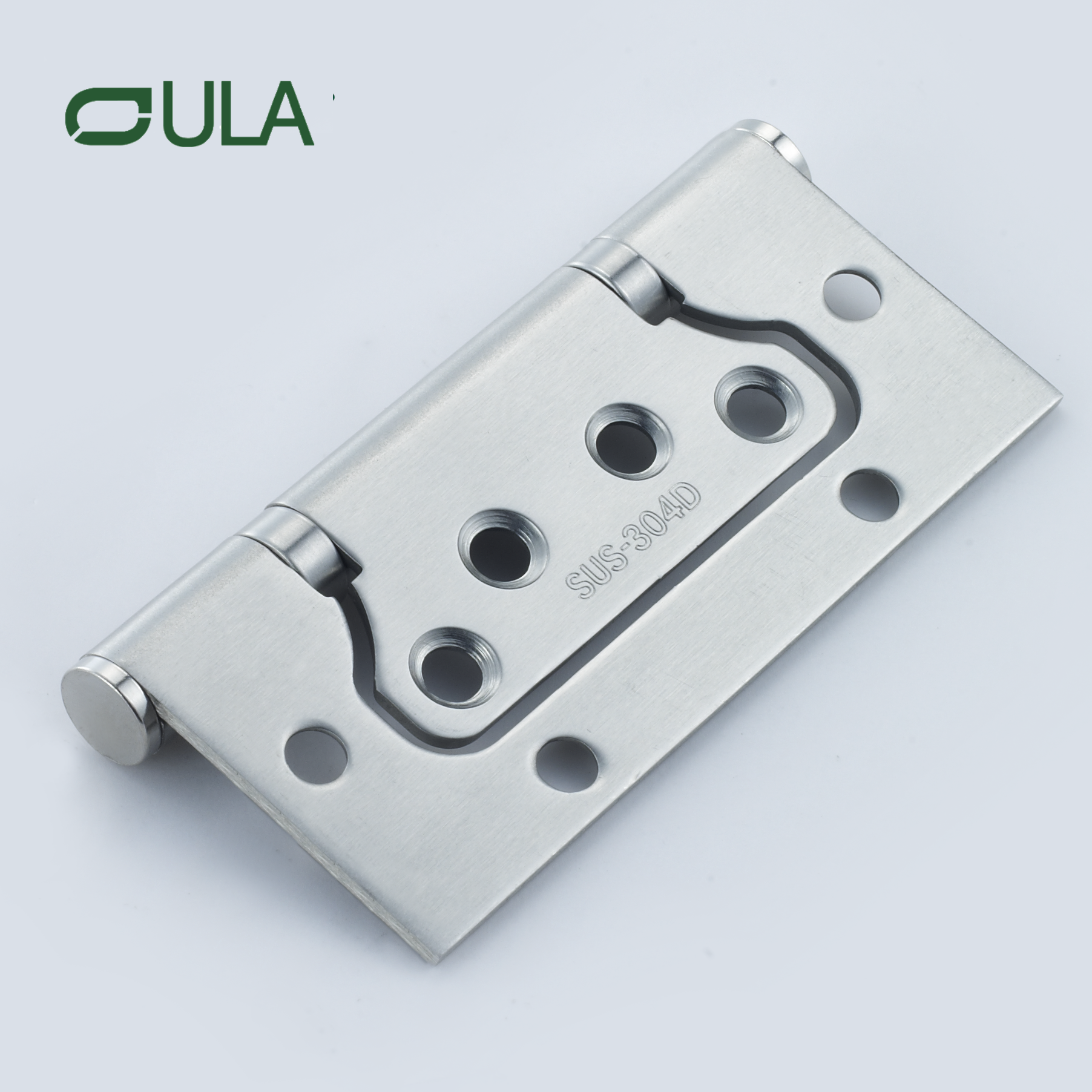 Moderna de 4 y 5 pulgadas de acero inoxidable no mortise doble rodamiento de bolas de bolas submotres con bisagras plegables de mariposa