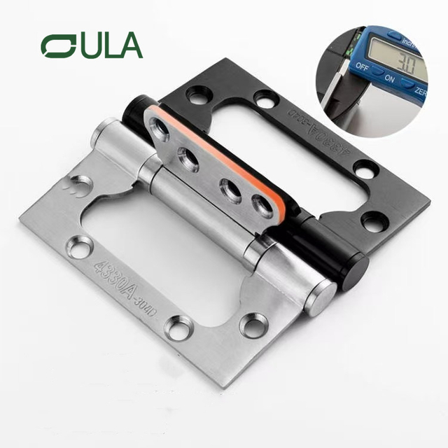 Moderna bisagra de mariposa de la puerta de acero de acero inoxidable de 4 pulgadas 2 rodamientos de bolas de 3.0 mm de espesor