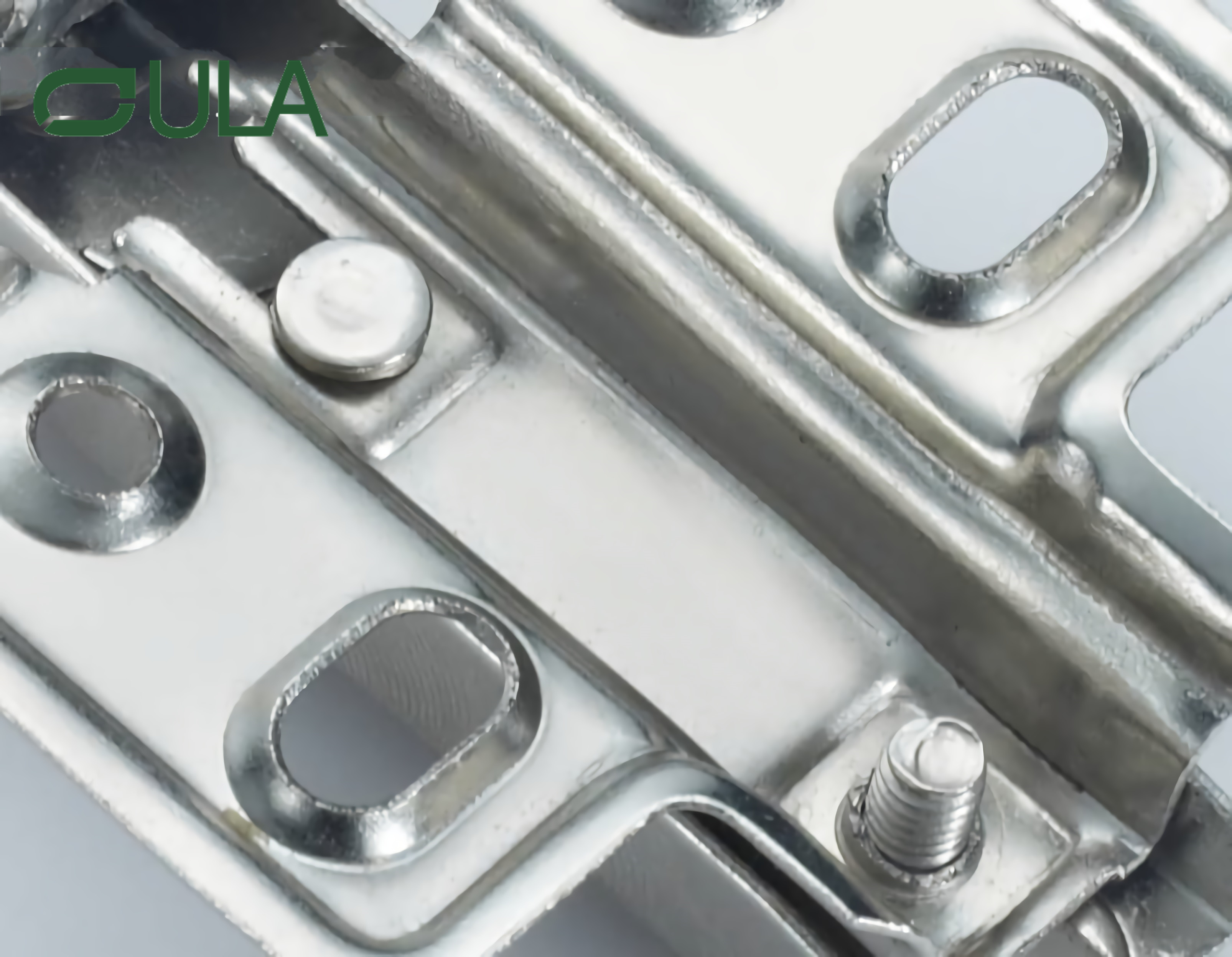 58g bisagra unidireccional 2 pines no hidráulico bisagra de muebles de acero para la cocina dormitorio de la sala del hogar uso del hospital