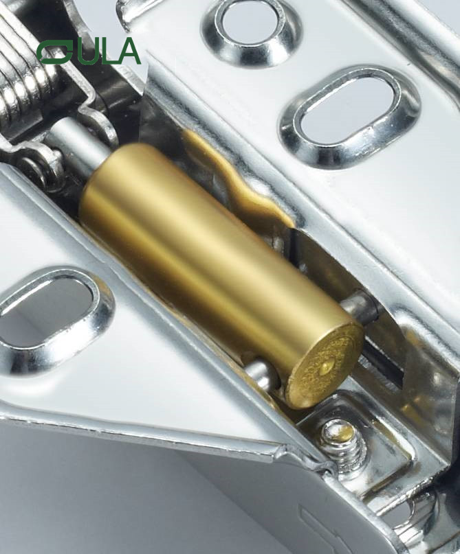 90 g de acero inoxidable Gabinete de diseño moderno Interior Bisagras hidráulicas Muebles de fricción ocultos Bisagras de puerta para uso de la cocina