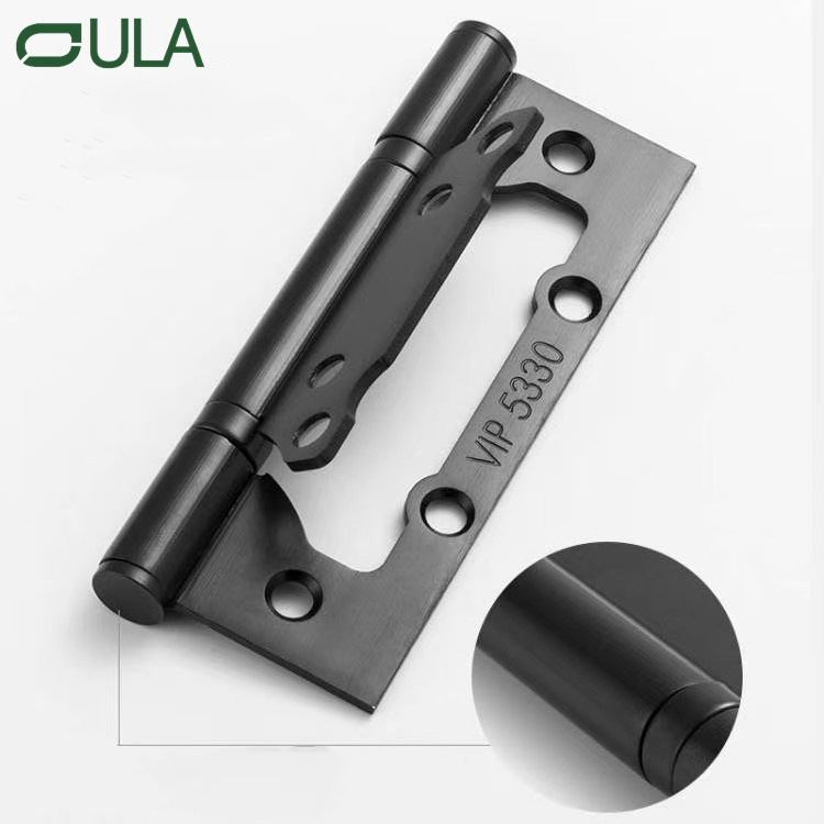 Bisagra de rubor de mariposa de hierro moderno de alta calidad 2BB Bisagra Muticolor Mute Mute Hidden Gabinet para uso de ventanas y hoteles