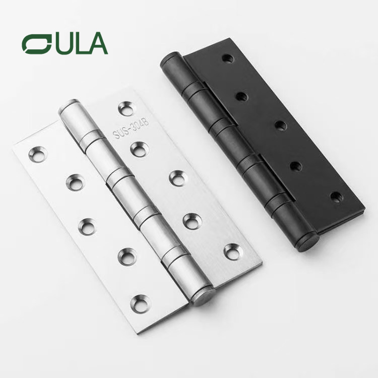 Bisagra de puerta de acero de acero inoxidable de 5 pulgadas con 4BB de bolas de 4 bb condenado por la vida dutylong bisagra de diseño moderno para puerta