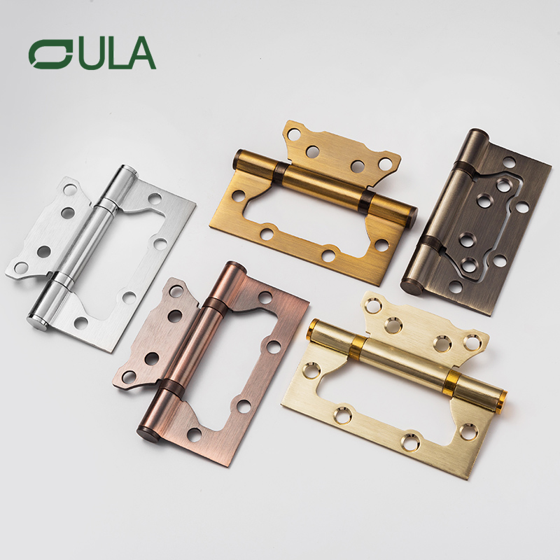 Fábrica de hardware de muebles Fábrica de 4 pulgadas con soporte de rodamiento plano de hierro de 4 pulgadas Puerta de rodamiento y gabinete