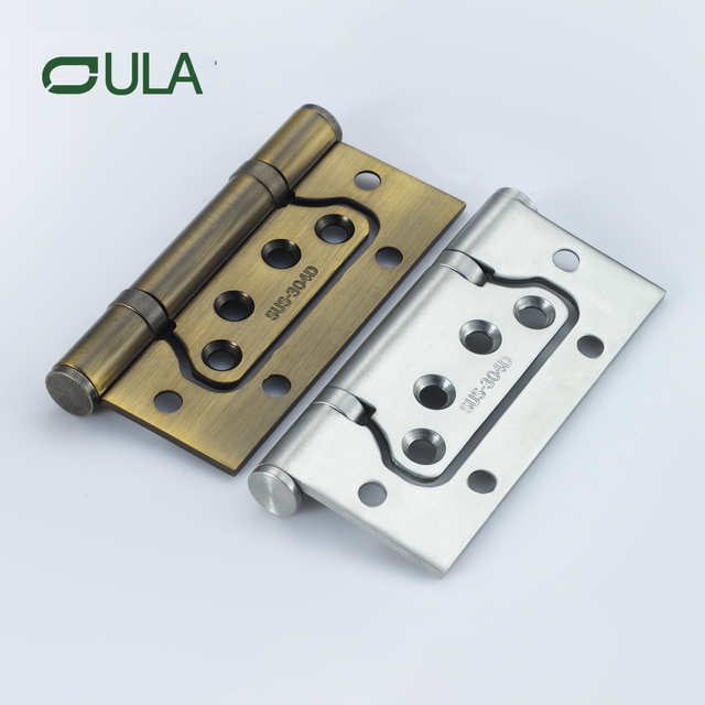 Fabricante Diseño moderno al por mayor 304/201 Hardware de acero inoxidable Bisagra de pivote de mariposa para la puerta de la ventana