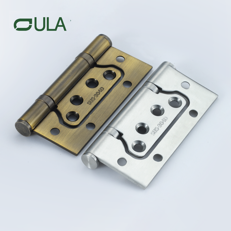 Fabricante Diseño moderno al por mayor 304/201 Hardware de acero inoxidable Bisagra de pivote de mariposa para la puerta de la ventana