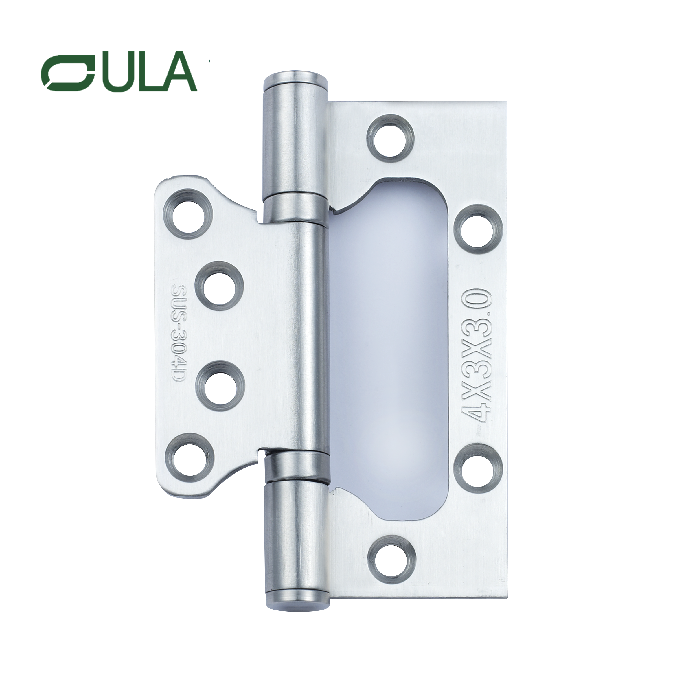 Fabricante Diseño moderno al por mayor 304/201 Hardware de acero inoxidable Bisagra de pivote de mariposa para la puerta de la ventana