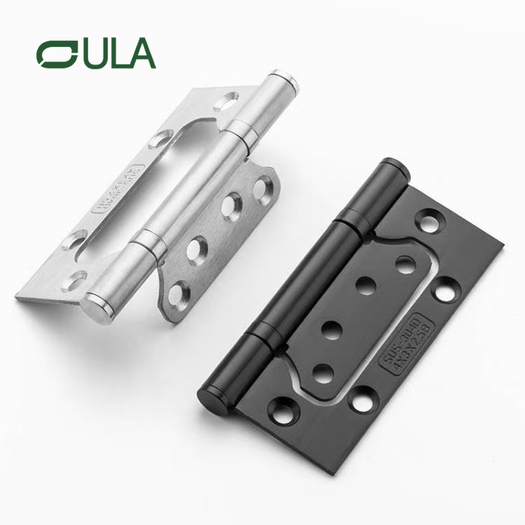 Moderna de 4 y 5 pulgadas de acero inoxidable no mortise doble rodamiento de bolas de bolas submotres con bisagras plegables de mariposa