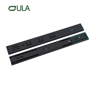 Hardware de muebles modernos de 45 mm de canal deslizante de fábrica de fábrica de cajas suaves personalizadas 