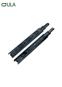 Muebles de cocina gabinete telescópico de 35 mm Extensión completa de rodamiento de bolas regulares Toboganes toboganes