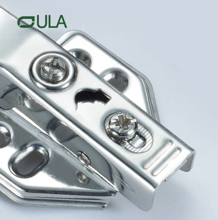 90 g de acero inoxidable Gabinete de diseño moderno Interior Bisagras hidráulicas Muebles de fricción ocultos Bisagras de puerta para uso de la cocina