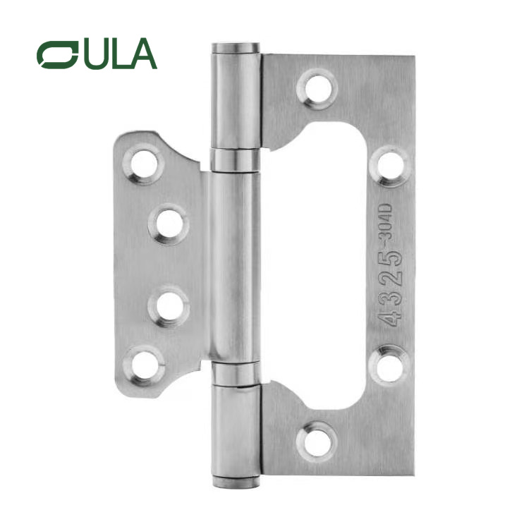 Moderna de 4 y 5 pulgadas de acero inoxidable no mortise doble rodamiento de bolas de bolas submotres con bisagras plegables de mariposa