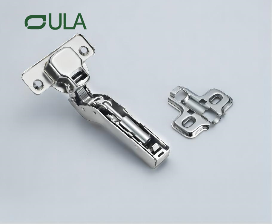 Accesorios de muebles Hardware 30 grados Spring Soft Closing Gabinet Cocina Hidráulica de hierro oculto en bisagras