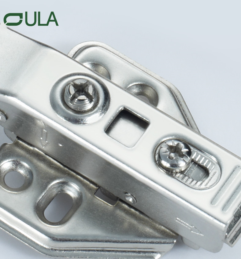 Bisagra de muebles Soft Close Gabinete oculto Plegado Plegado Bisagra de Metal de Bisagra Hidráulica para puerta