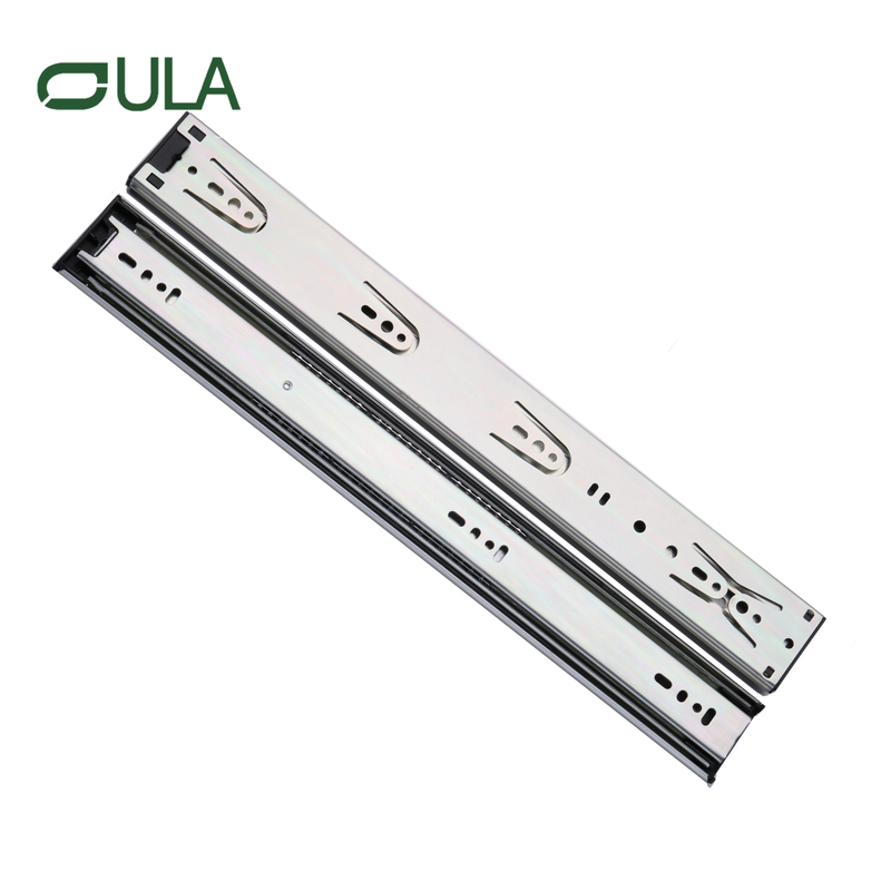 Accesorios de muebles Dibuje toboganes de 50 mm Slide de cajón de rodamiento de bolas pesadas para hardware de cajón