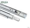 45 mm Triple Fold Extensión completa Telescópico Cajón de acero inoxidable Muebles de riel de tobogán para gabinetes de oficina