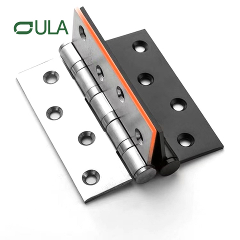 Diseño moderno de 4 pulgadas Muebles de acero inoxidable Bisagra de puertas Pivote de 3.0 mm Logotipo personalizado OEM Disponible para bisagras de ventanas de puerta