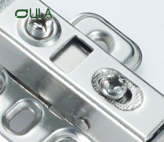 Accesorios de muebles Hardware 30 grados Spring Soft Closing Gabinet Cocina Hidráulica de hierro oculto en bisagras