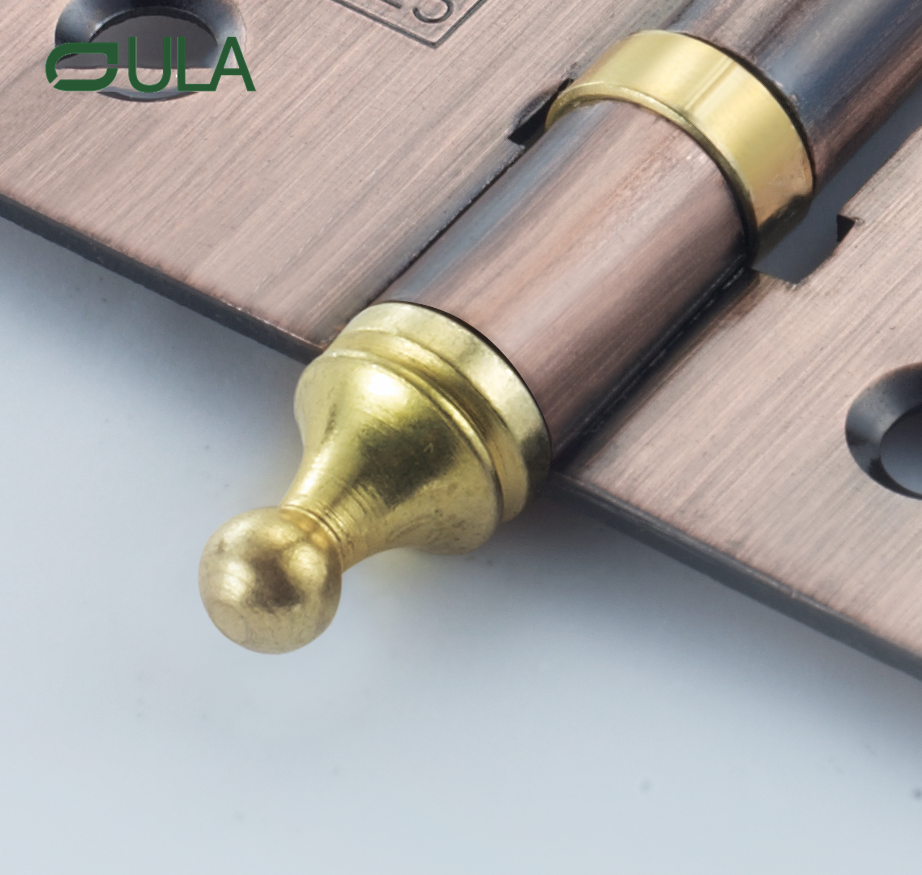 Muebles de la cabeza de corona de 4 pulgadas personalizados de servicio pesado Iron Bisagra de pivote para la ventana y gabinete de la puerta Diseño moderno para uso del hotel