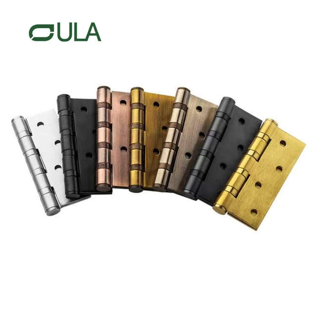 Bisagra de rodamiento de bolas plana de acero inoxidable de alta calidad de 4 pulgadas Diseño moderno para puerta y hoteles