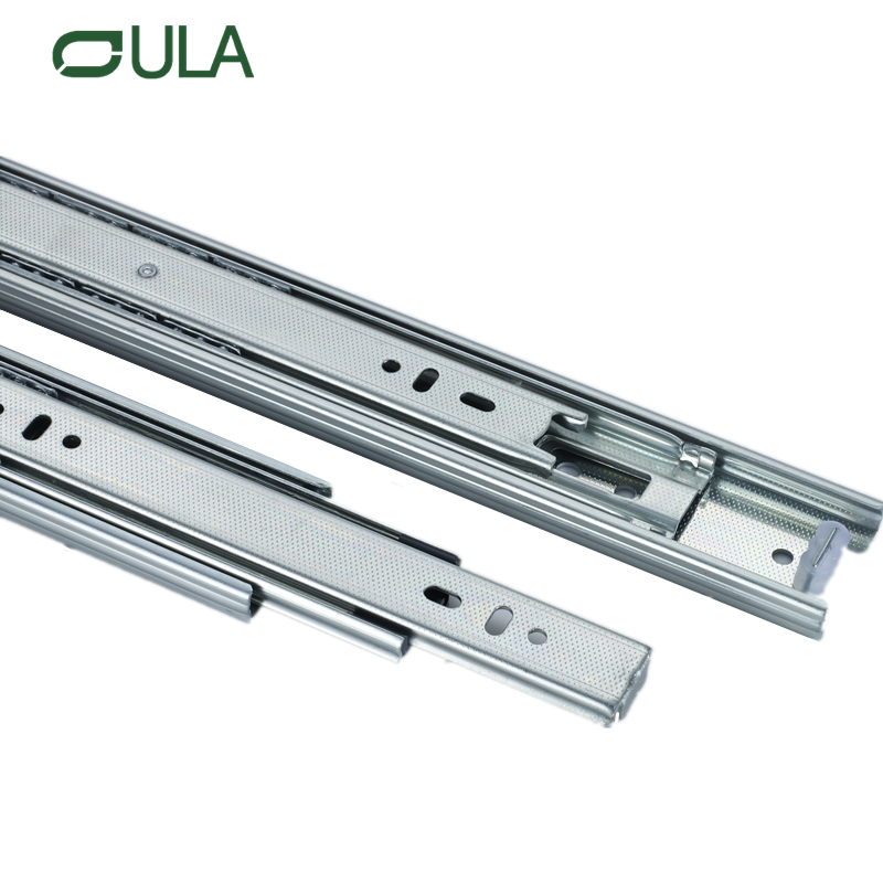 Muebles hardware gabinete de cocina rodamiento de bolas cajones diapositivas accesorios de toboganes para toboganes