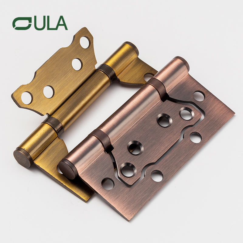 Fábrica de hardware de muebles Fábrica de 4 pulgadas con soporte de rodamiento plano de hierro de 4 pulgadas Puerta de rodamiento y gabinete