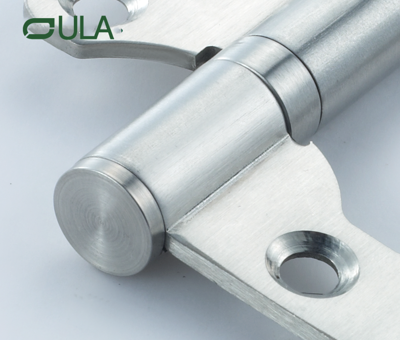 Diseño moderno al por mayor de fábrica de 4 pulgadas 2,4 mm de acero inoxidable Bisagra de puerta de mariposa de acero para puertas y puertas de madera