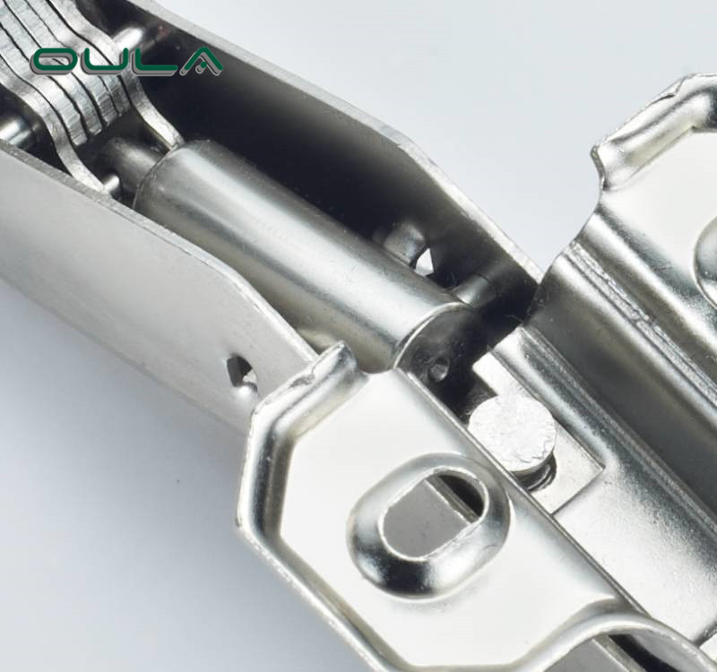 Diapositiva matrial de hierro con forma de hierro en forma de 45 grados del fabricante de OEM en bisagra de gabinete HDRAULIC 