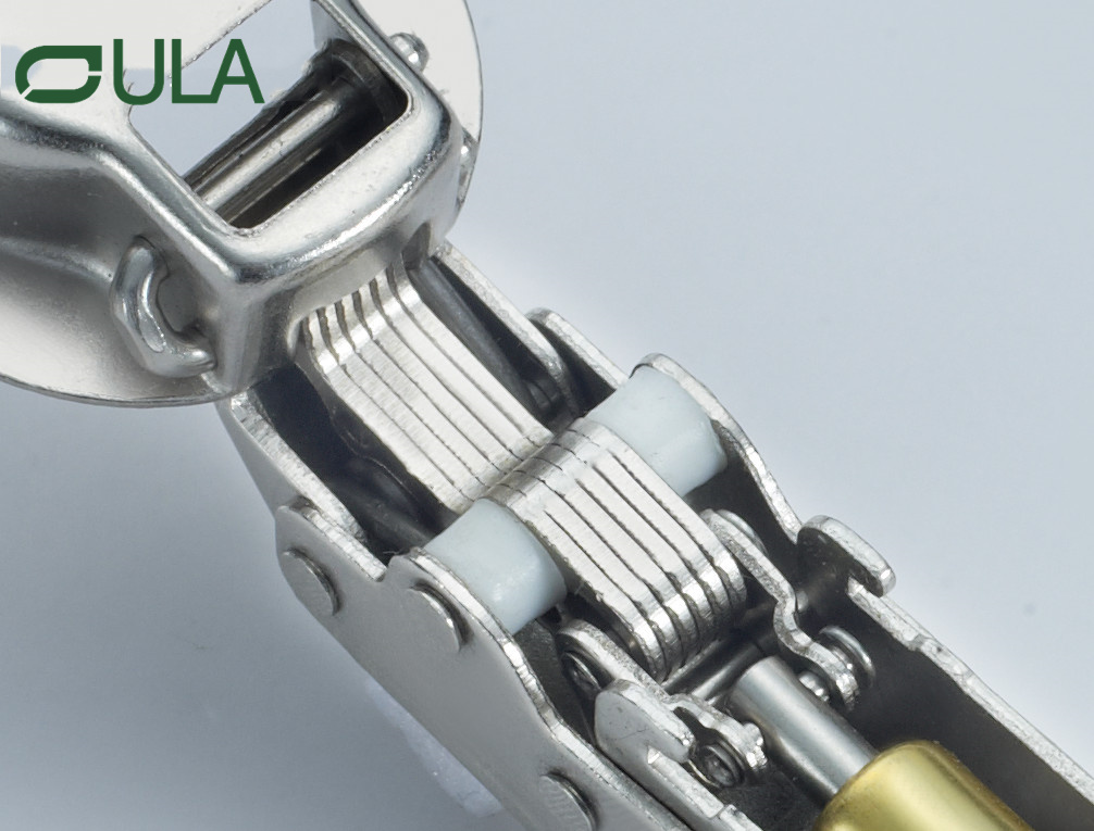 Bisagra de muebles Soft Close Gabinete oculto Plegado Plegado Bisagra de Metal de Bisagra Hidráulica para puerta