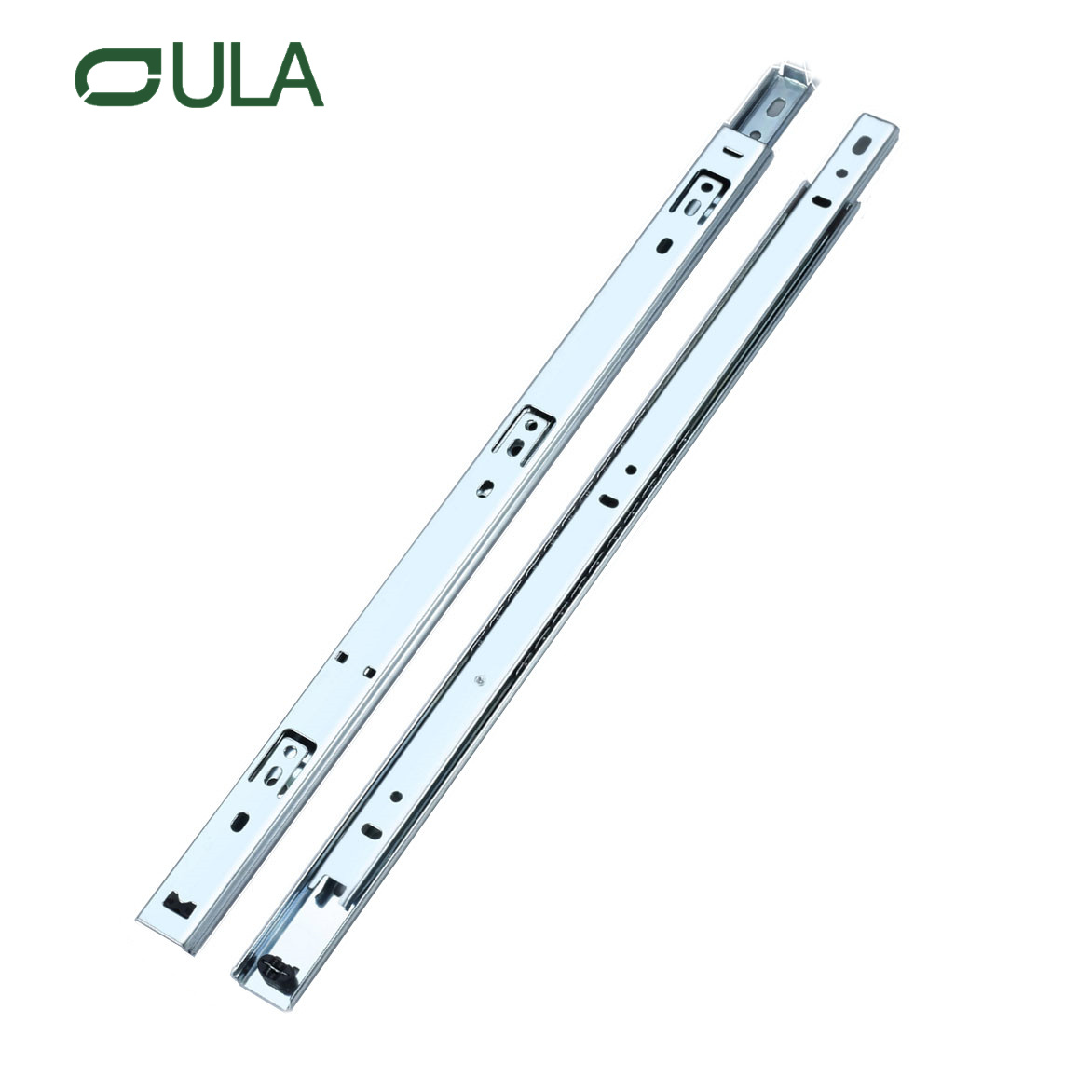 Muestra de fabricante OEM libre de 27 mm Diapositivas de 27 mm rieles longitud longitud personalizada rodamiento de bolas