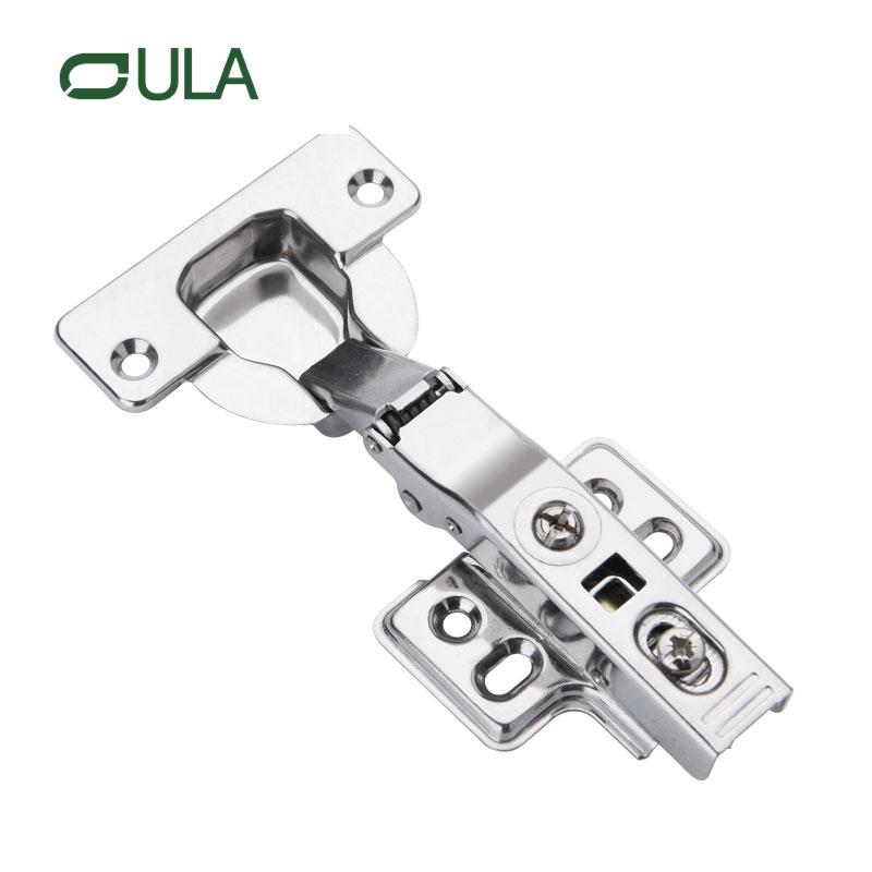 Bisagra de gabinete de hierro hidráulico suave de alta calidad SS201 y SS304 Cocina de puertas de hardware de muebles 