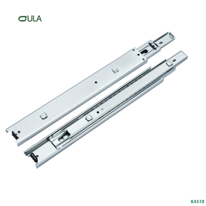 45 mm de 10-24 pulgadas con rodamiento de bolas pesadas Cajón de rodamiento de bolas Rargadoras de tobogán para hardware de muebles