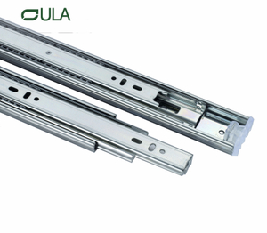 45 mm Fabricación profesional Cajón de extensión Triple Diapositiva