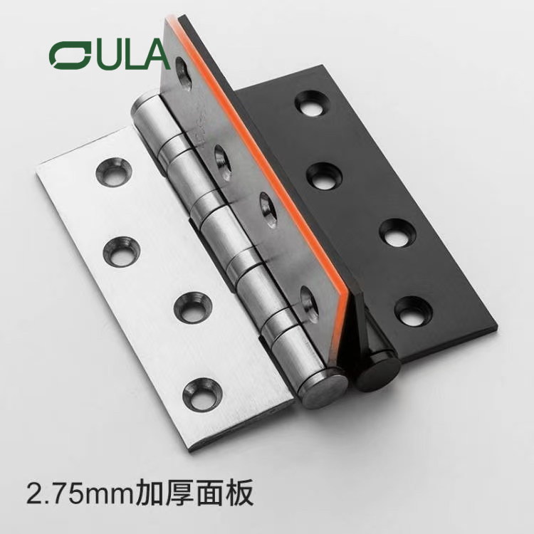 Bisagra de rodamiento de bolas plana de acero inoxidable de alta calidad de 4 pulgadas Diseño moderno para puerta y hoteles