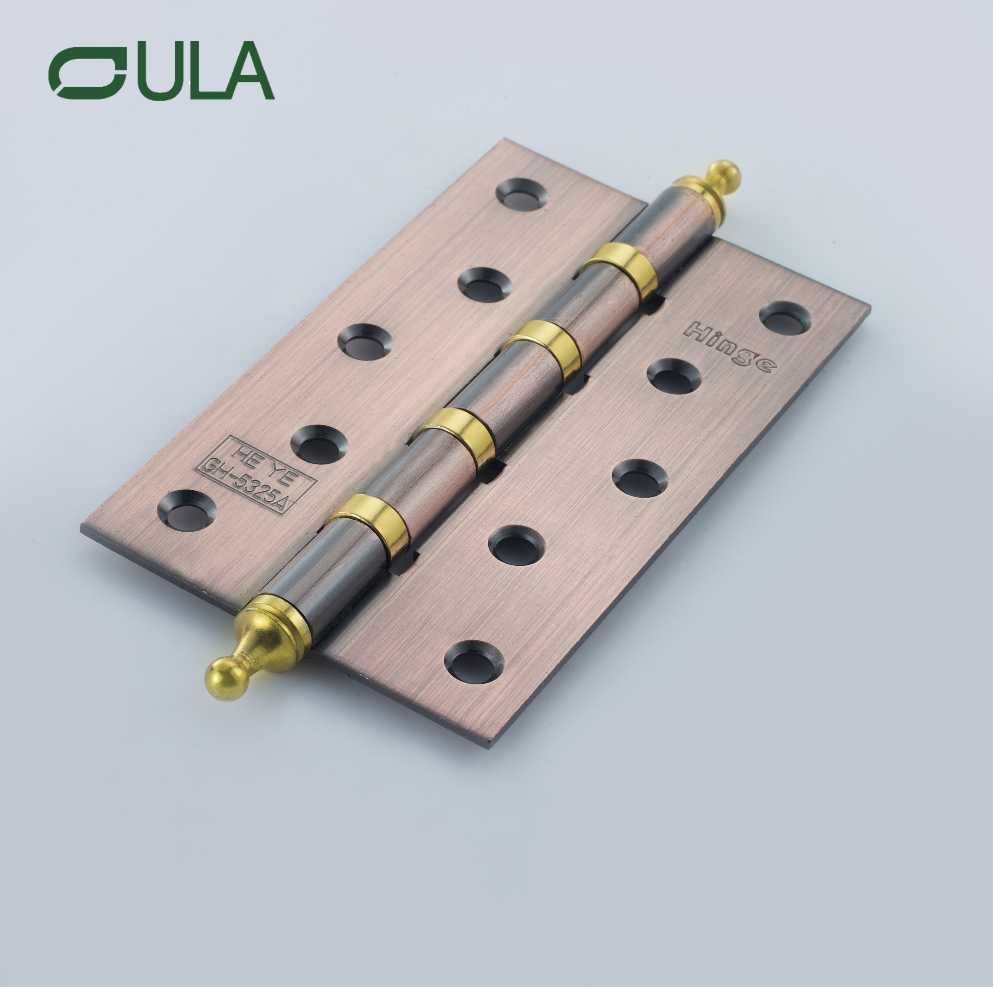 Bisagra de pivote de hierro de la cabeza de la corona de 5 pulgadas