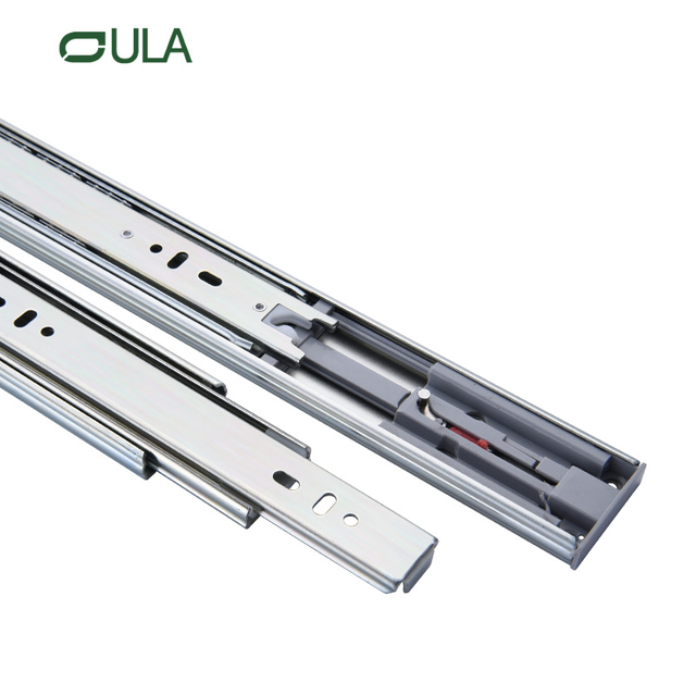 Venta caliente Moderno de 45 mm de ancho Cantador suave Cajón Muebles de tobogán Fábrica de fábrica Aceptar APUSH ABIERT