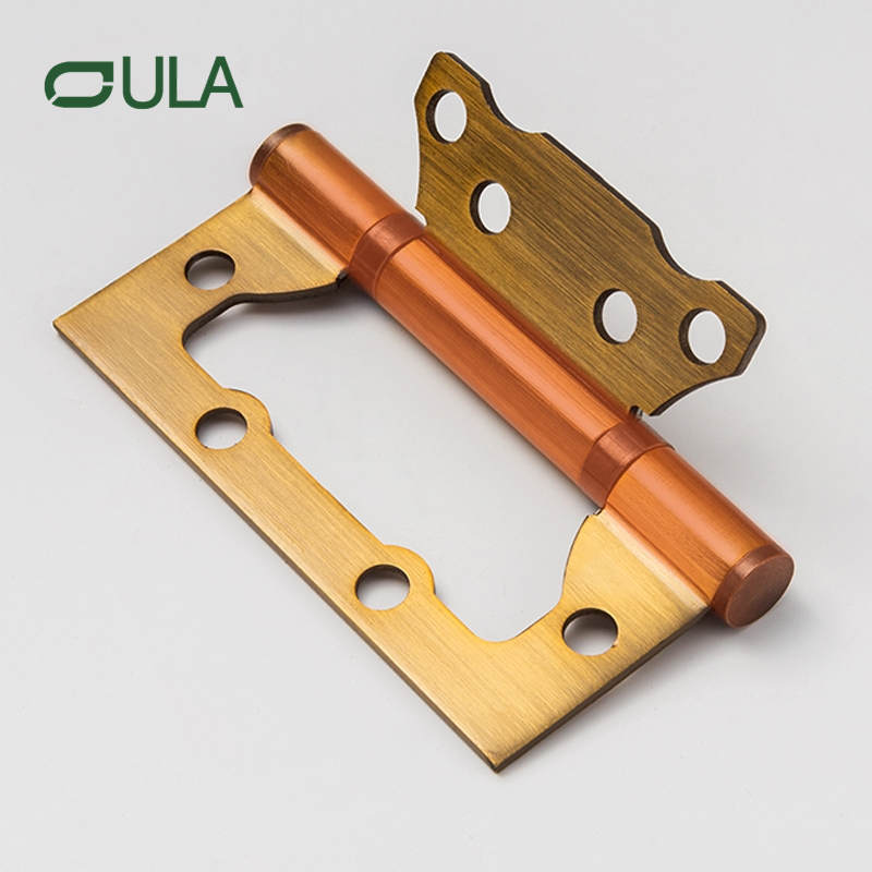 Fábrica de hardware de muebles Fábrica de 4 pulgadas con soporte de rodamiento plano de hierro de 4 pulgadas Puerta de rodamiento y gabinete