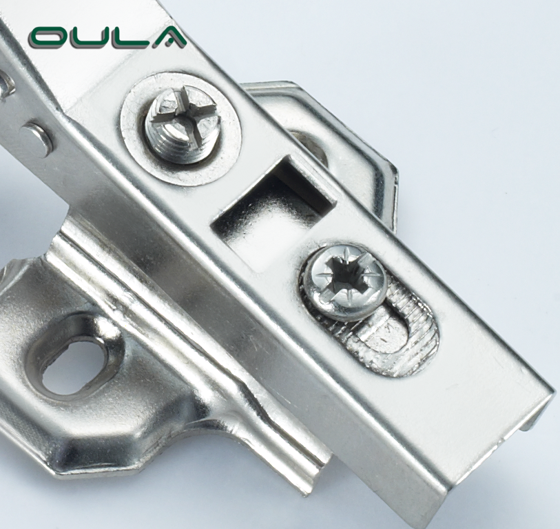 Diapositiva matrial de hierro con forma de hierro en forma de 45 grados del fabricante de OEM en bisagra de gabinete HDRAULIC 