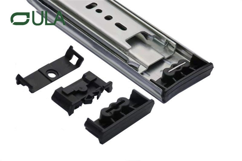 Fábrica Alta calidad Custom de 50 mm Extensión triple Diapositiva de cajón de servicio pesado Diapositiva de cajones de alta temperatura