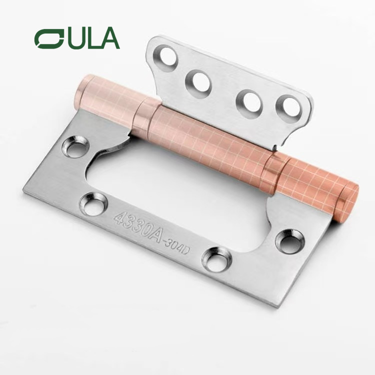 Moderna bisagra de mariposa de la puerta de acero de acero inoxidable de 4 pulgadas 2 rodamientos de bolas de 3.0 mm de espesor