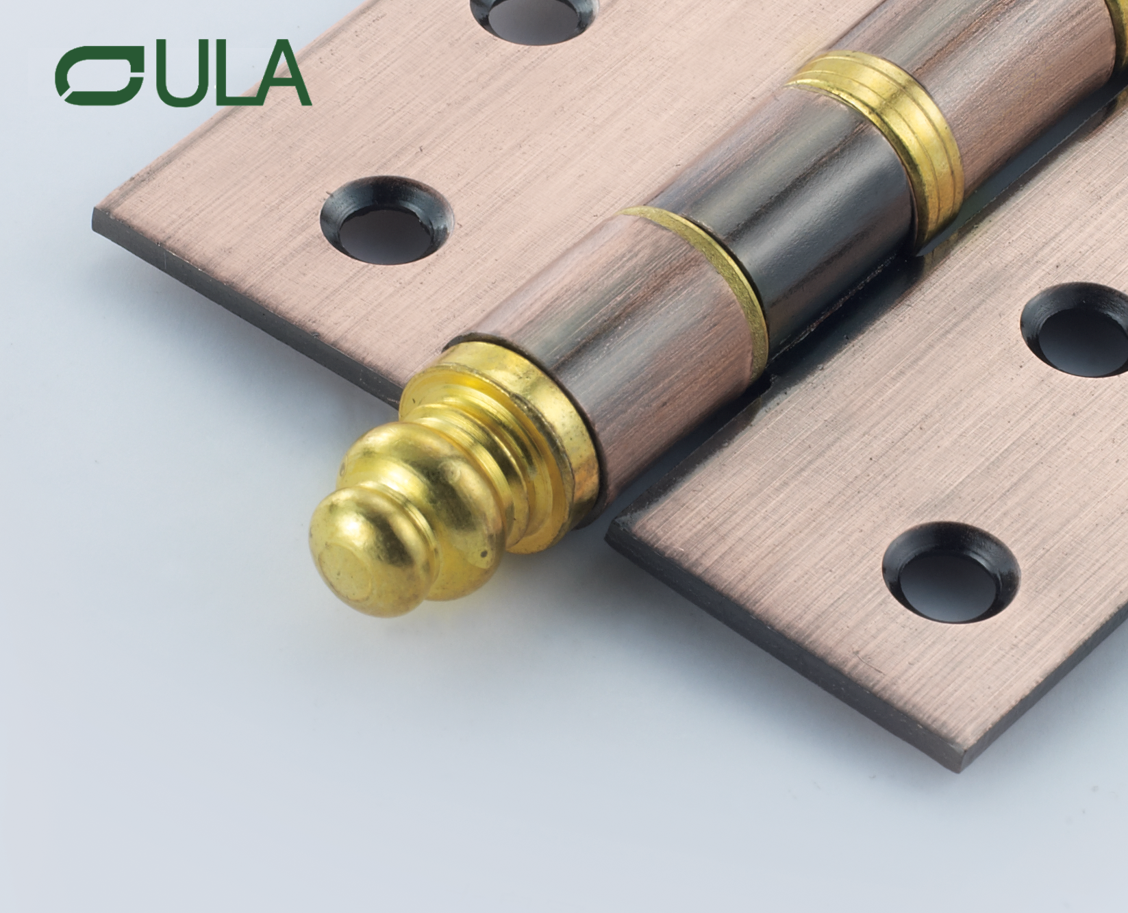 Cobre antiguo 4 pulgadas Big Crown Security Bole Bolet Bisagra de diseño de la puerta de diseño moderno Bisagra de ventana de hierro Hoteles de fábrica al por mayor