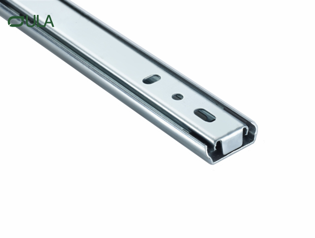 Railas deslizantes modernas de 27 mm Fábrica Fábrica de muebles de acero de alta calidad Hardware de cocina Cena 70000 veces Prueba de ciclo rápido