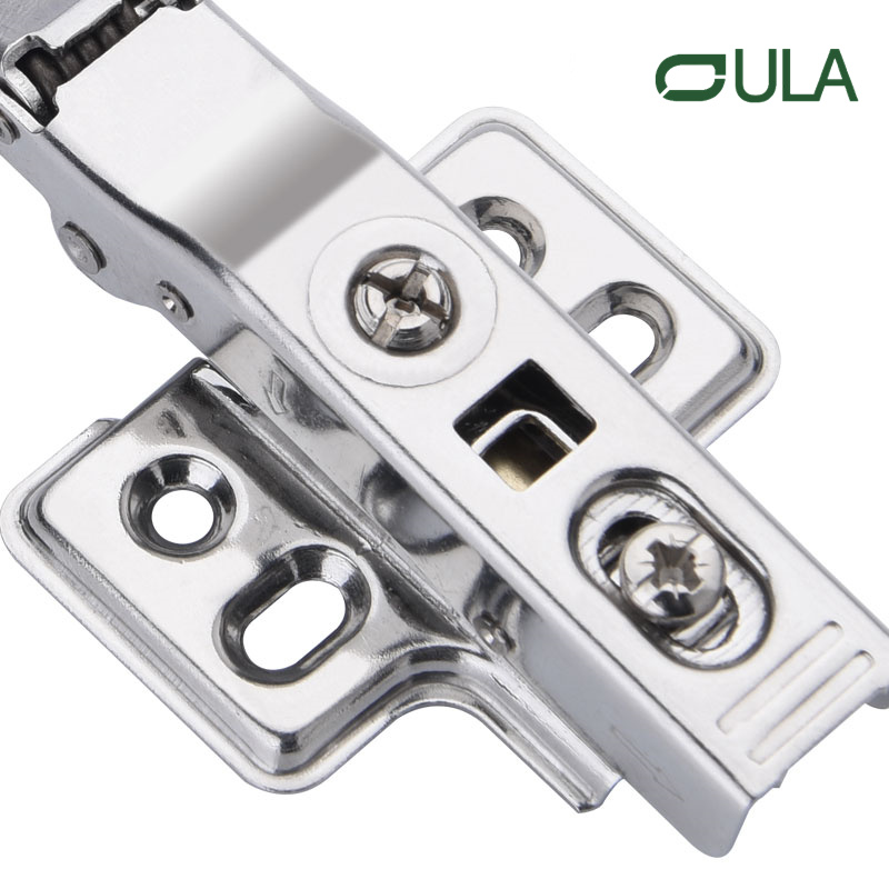 Bisagra de gabinete de hierro hidráulico suave de alta calidad SS201 y SS304 Cocina de puertas de hardware de muebles 