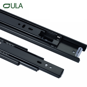 Fábrica buena calidad 35 mm 45 mm de ancho Telado de muebles telescópicos de rodamiento de bolas Diapositiva