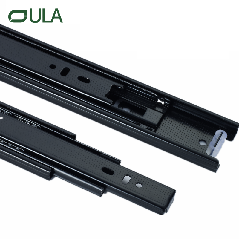 Hardware de muebles 45 mm Diapositiva de cajón de rodamiento de bola de extensión completa para cocina y hogar
