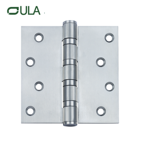 Muebles Hardware Acero inoxidable 201 y 304 Bisagras de puerta de madera de bisagra plana 