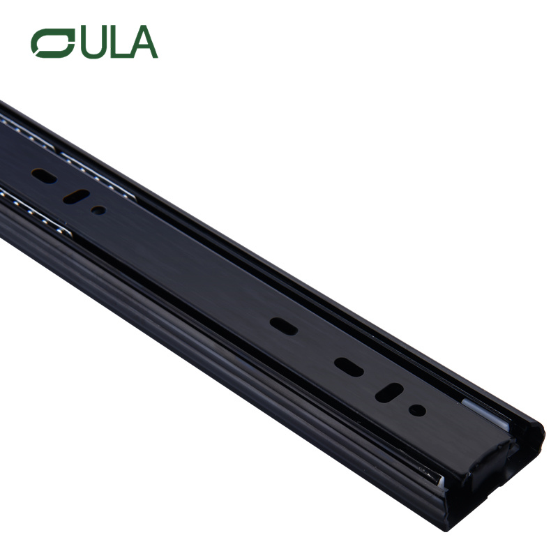 Fábrica Buen Precio Pesado Dutt Soft Close Closer Diapositiva Rodamiento de bolas de hierro Slampion Rail para muebles para muebles