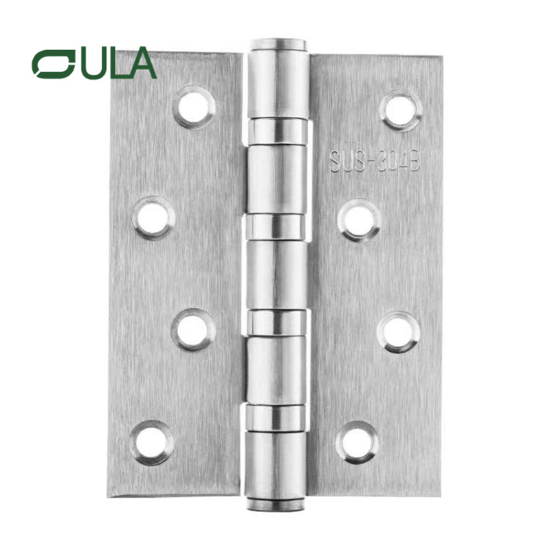 Diseño moderno de 4 pulgadas Muebles de acero inoxidable Bisagra de puertas Pivote de 3.0 mm Logotipo personalizado OEM Disponible para bisagras de ventanas de puerta